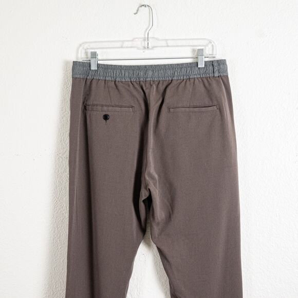 BEAMS Japan Men's Drawstring jogger Pants Gray size Large - Picture 4 of 8